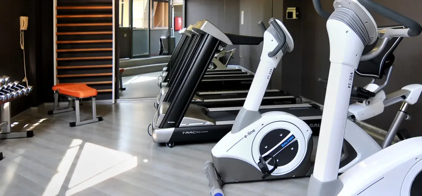 GYM view of Barcelona Universal Hotel